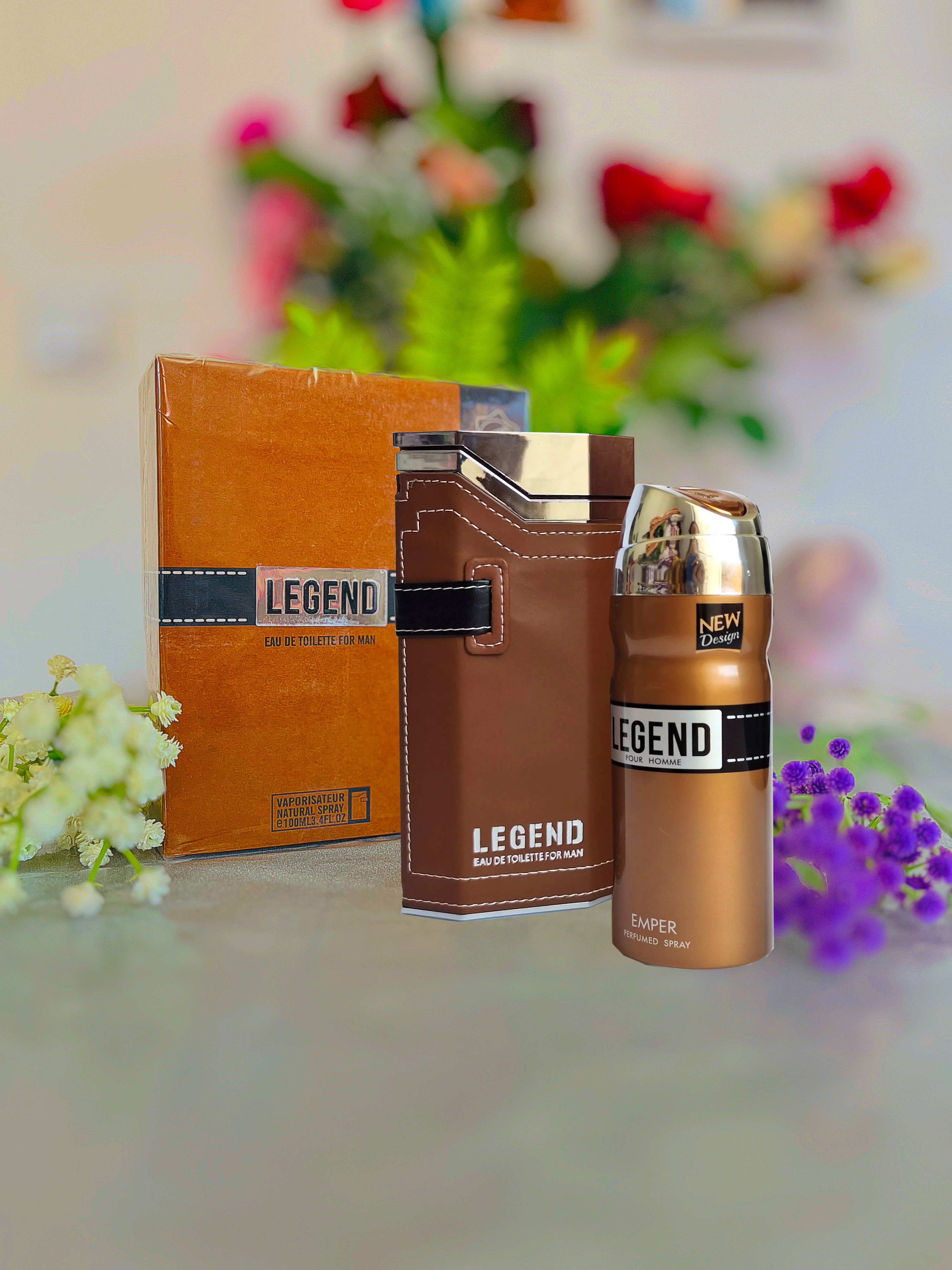 لجند قهوه ای به همراه اسپری امپر 100 میل